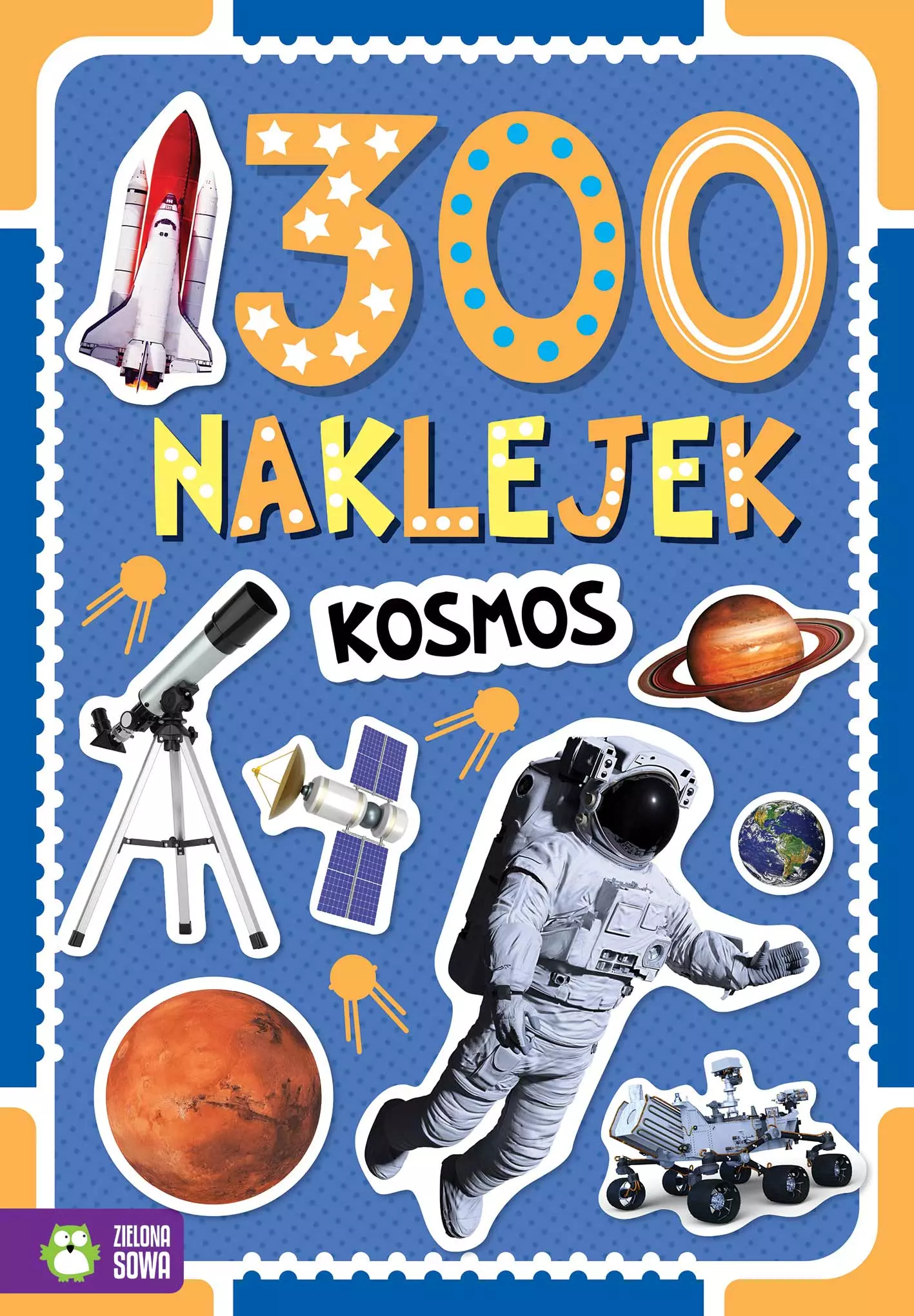 300 naklejek. Kosmos - Książki