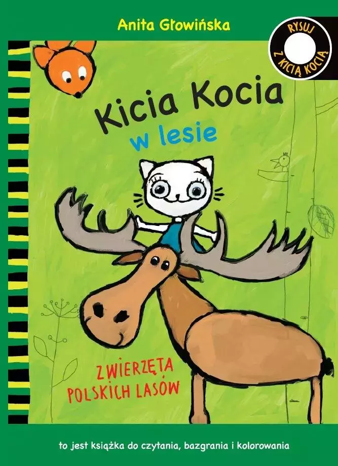 Kicia Kocia w lesie Kolorowanka - Książki