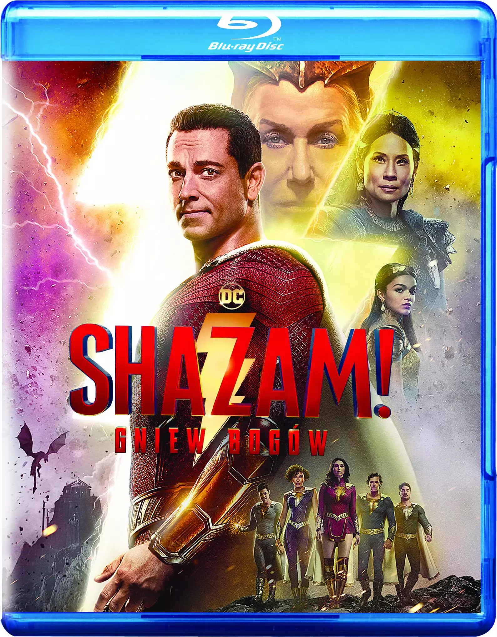 Shazam! Gniew Bogów, DVD - Filmy