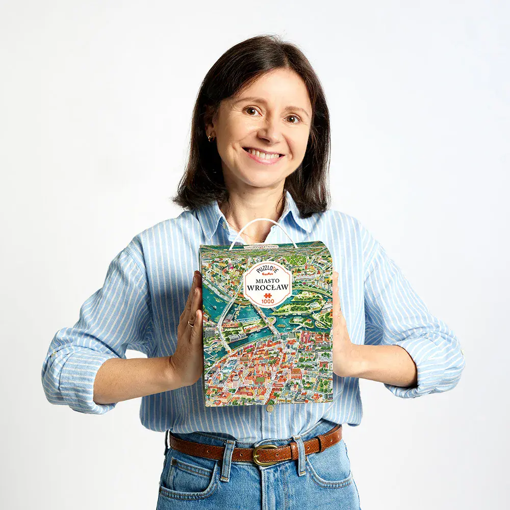 Puzzlove CzuCzu 1000 elementów. Miasto Wrocław - Puzzle