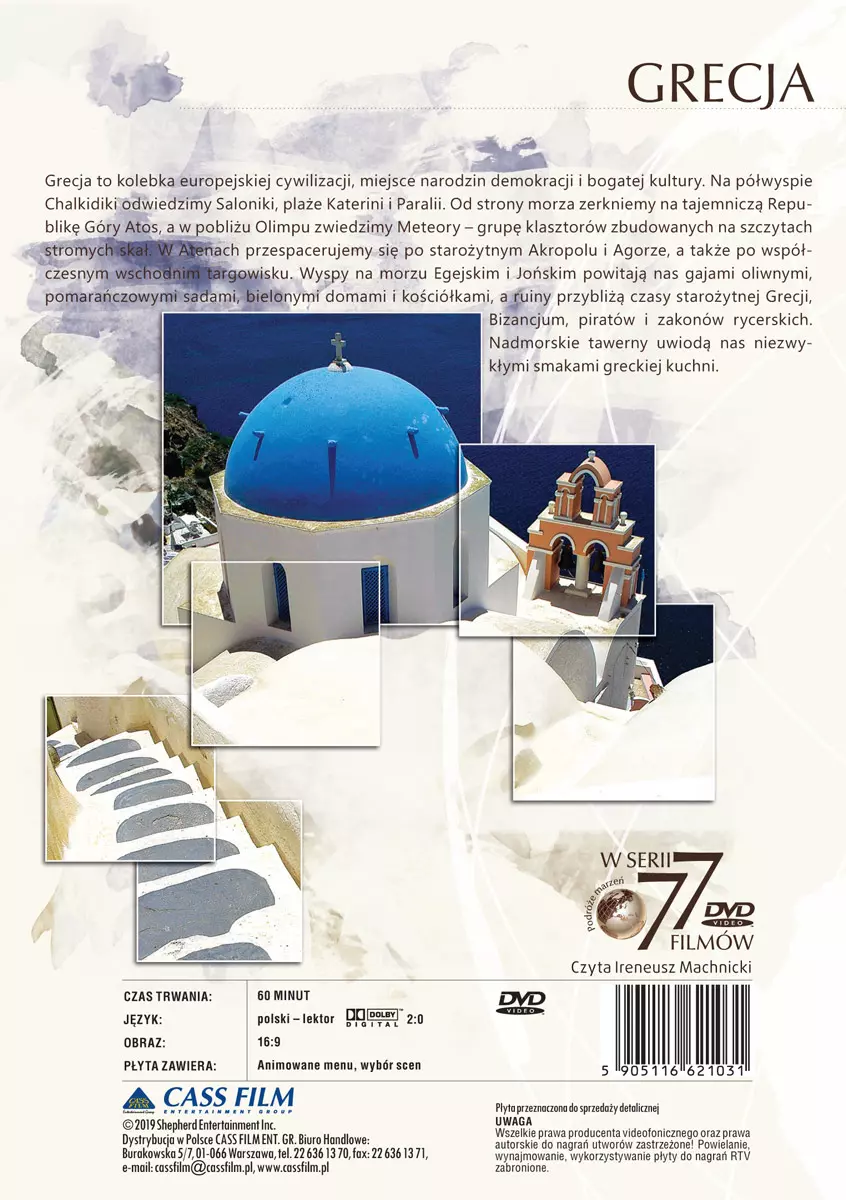 Podróże Marzeń. Grecja, DVD - Filmy