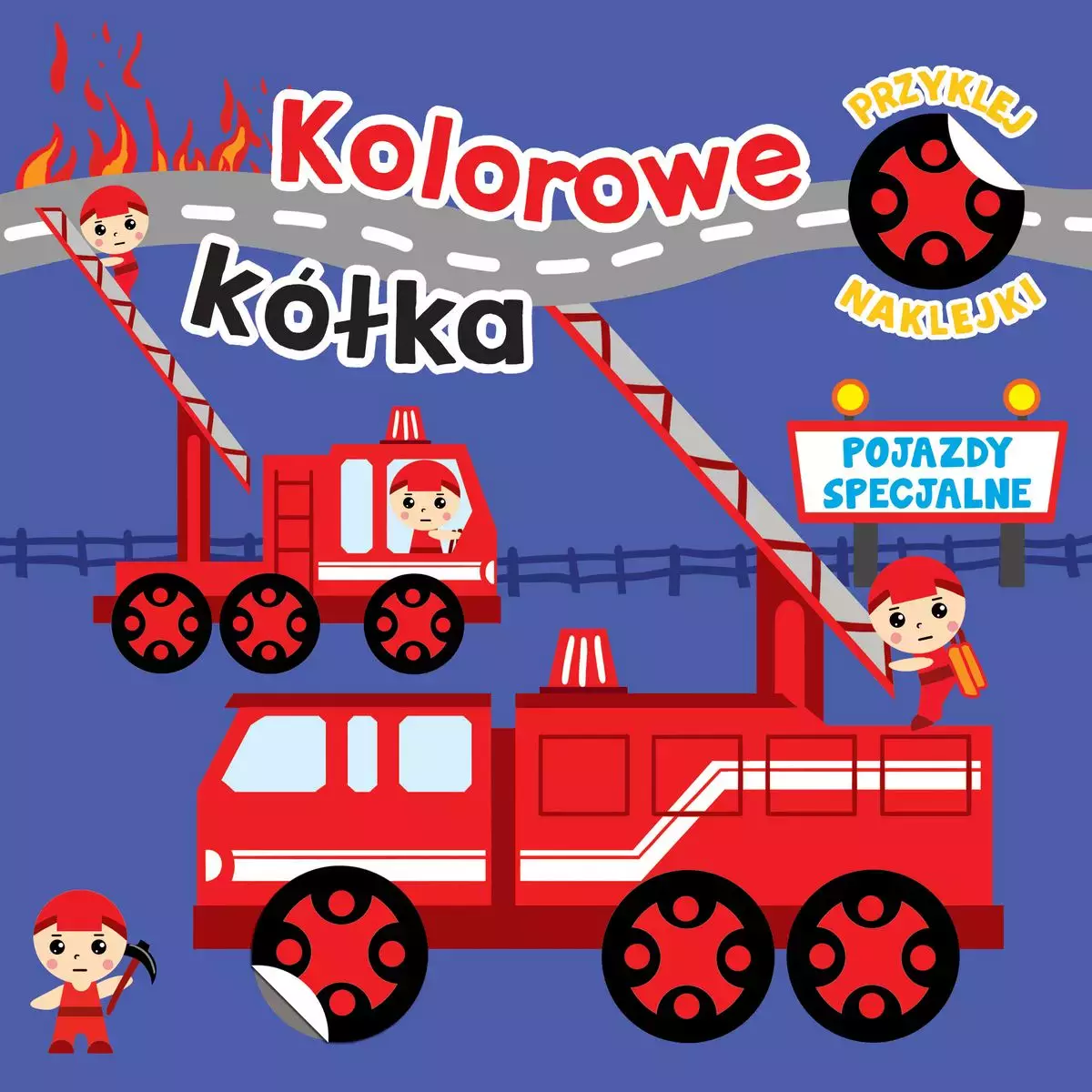Kolorowe kółka. Pojazdy specjalne - Książki