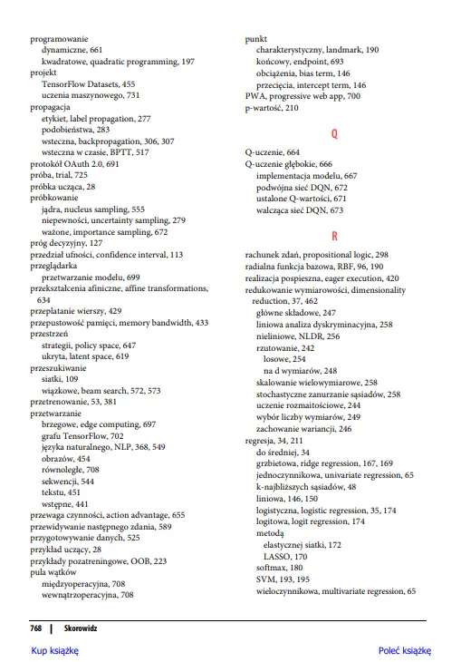 Uczenie maszynowe z użyciem Scikit-Learn, Keras i TensorFlow - Książki