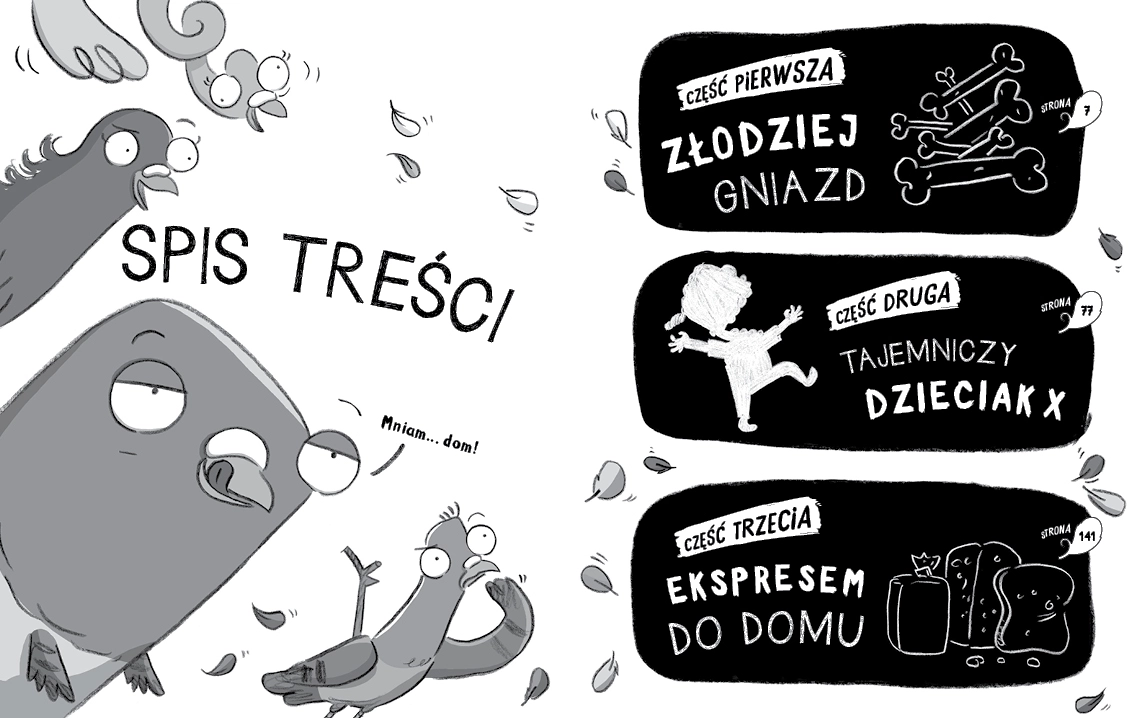 Odlotowe gołębie odpalają gniazdolot - Książki