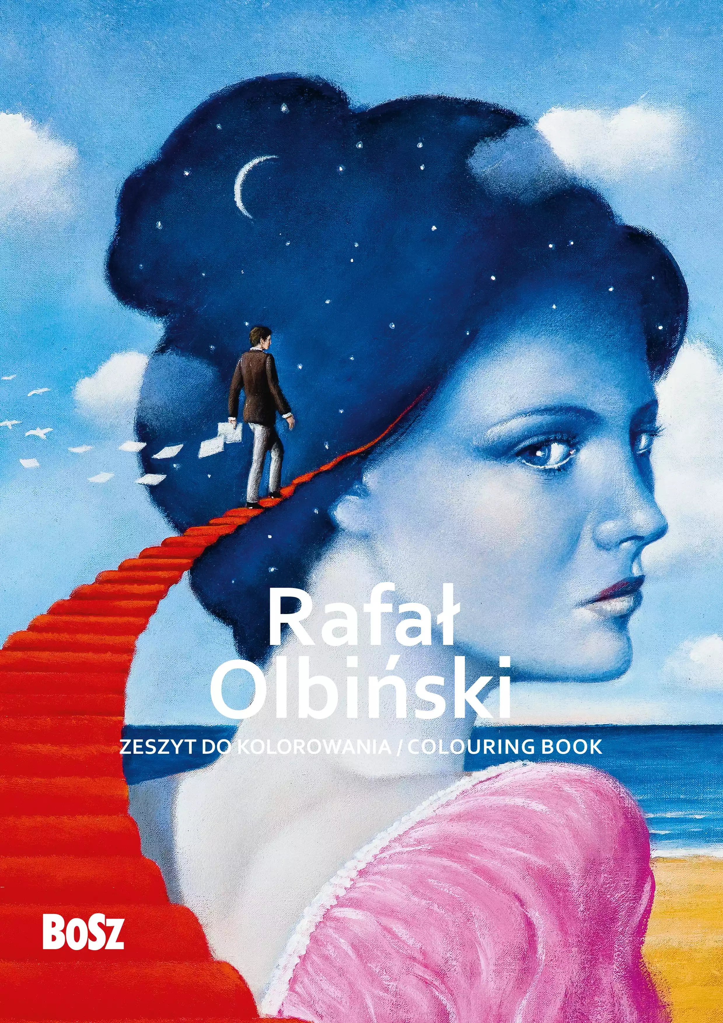 Rafał Olbiński. Zeszyt do kolorwania - Książki