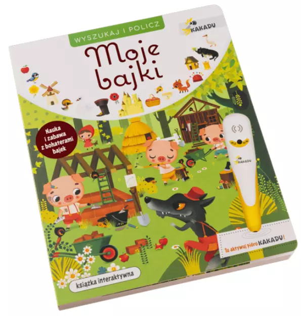 Moje bajki. Wyszukaj i policz - Książki