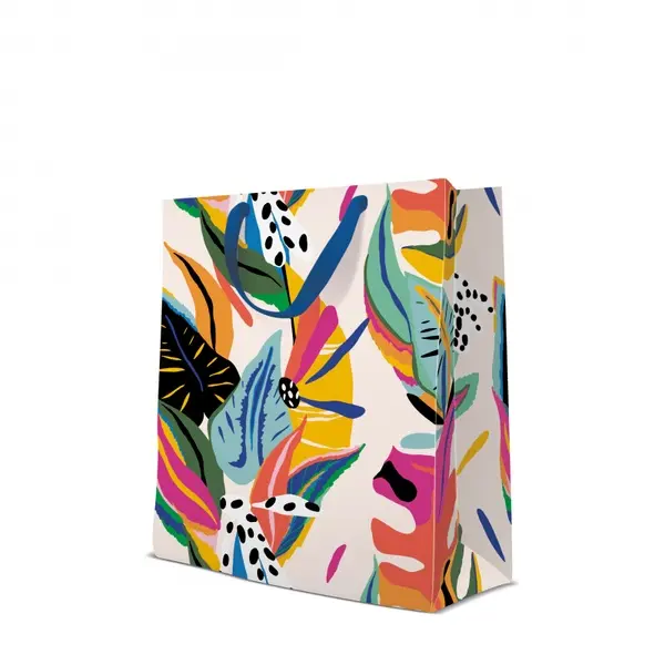 Torebka prezentowa Colorful exotic, duża - Papiernicze i szkolne
