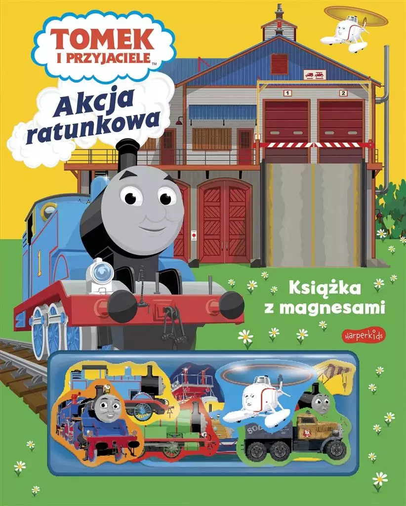 Książka z magnesami. Tomek i przyjaciele. Akcja ratunkowa - Książki