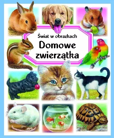 Świat w obrazkach. Domowe zwierzątka - Książki