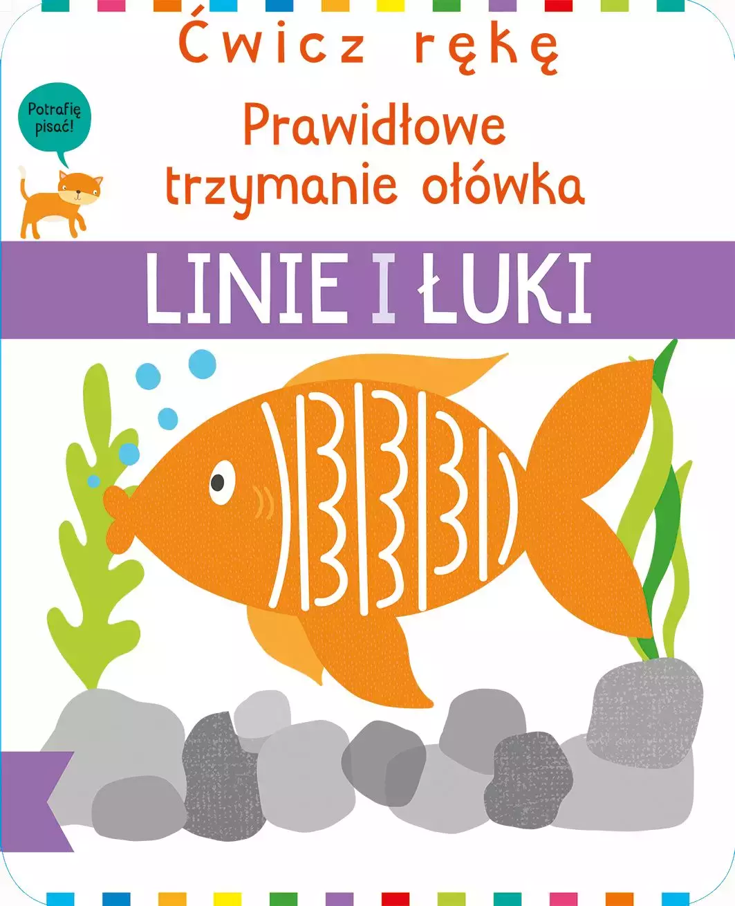 Ćwicz rękę. Linie i łuki - Książki