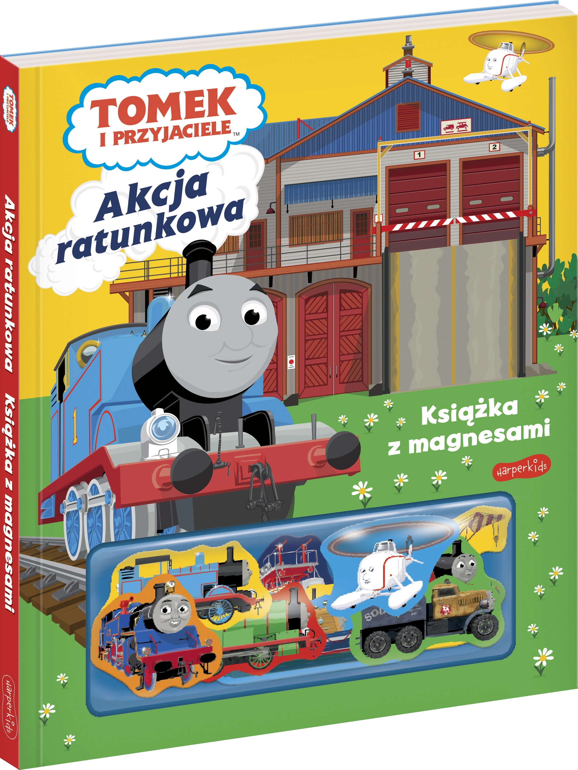 Książka z magnesami. Tomek i przyjaciele. Akcja ratunkowa - Książki