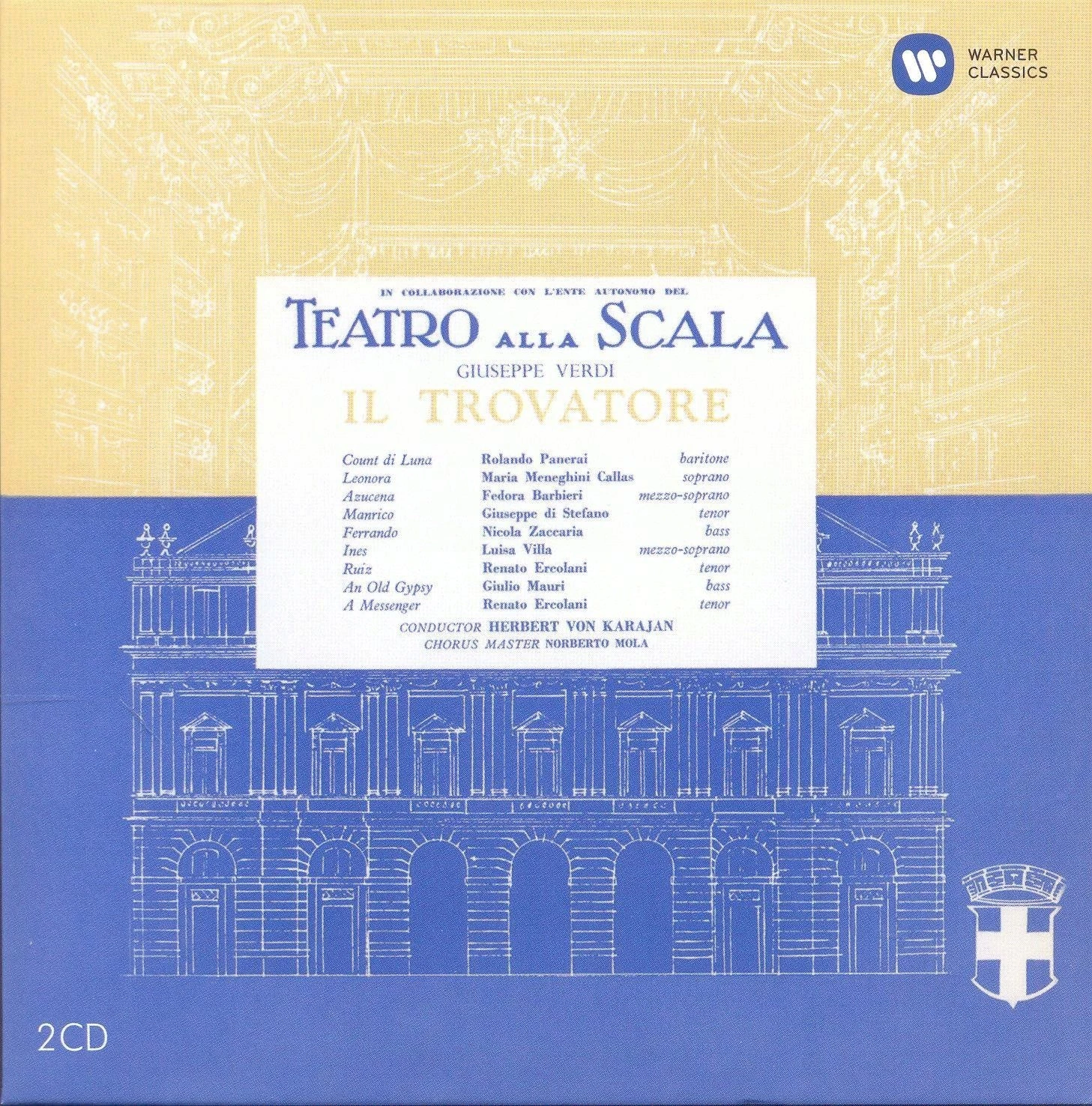 Verdi: Il Trovatore (1956), CD - Muzyka