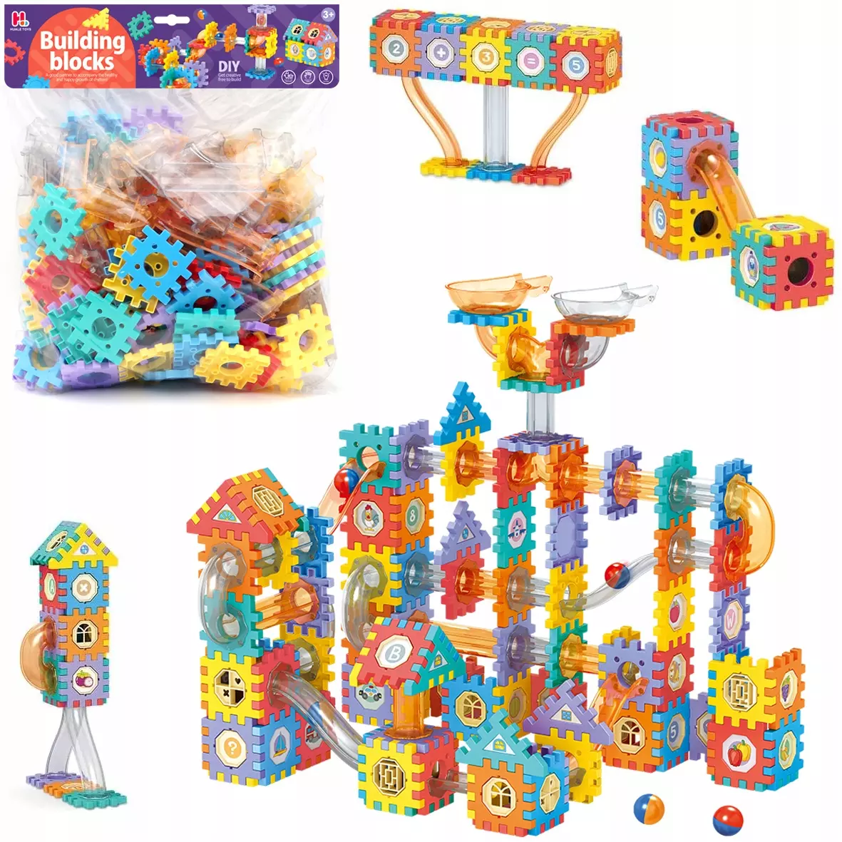 KLOCKI TOR DLA KULEK 202 ELEMENTY