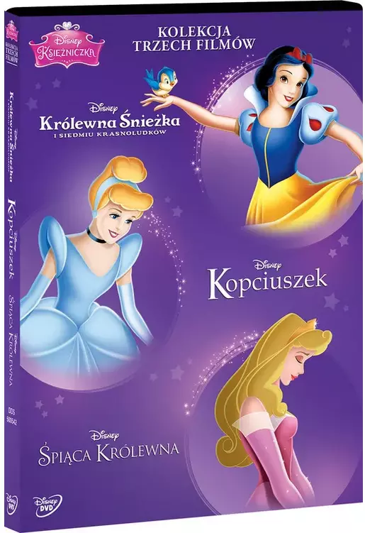 Pakiet: Kopciuszek / Śpiąca Królewna / Królewna Śnieżka i siedmiu krasnoludków, DVD - Filmy