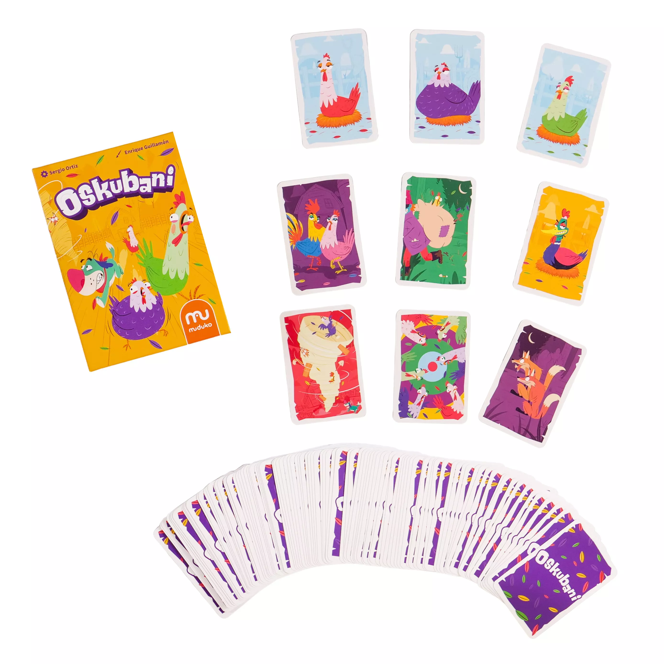 Oskubani. Humorystyczna gra karciana - Gry