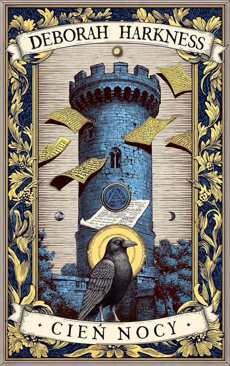 Księga Wszystkich Dusz. Tom 2. Cień nocy (barwione brzegi)