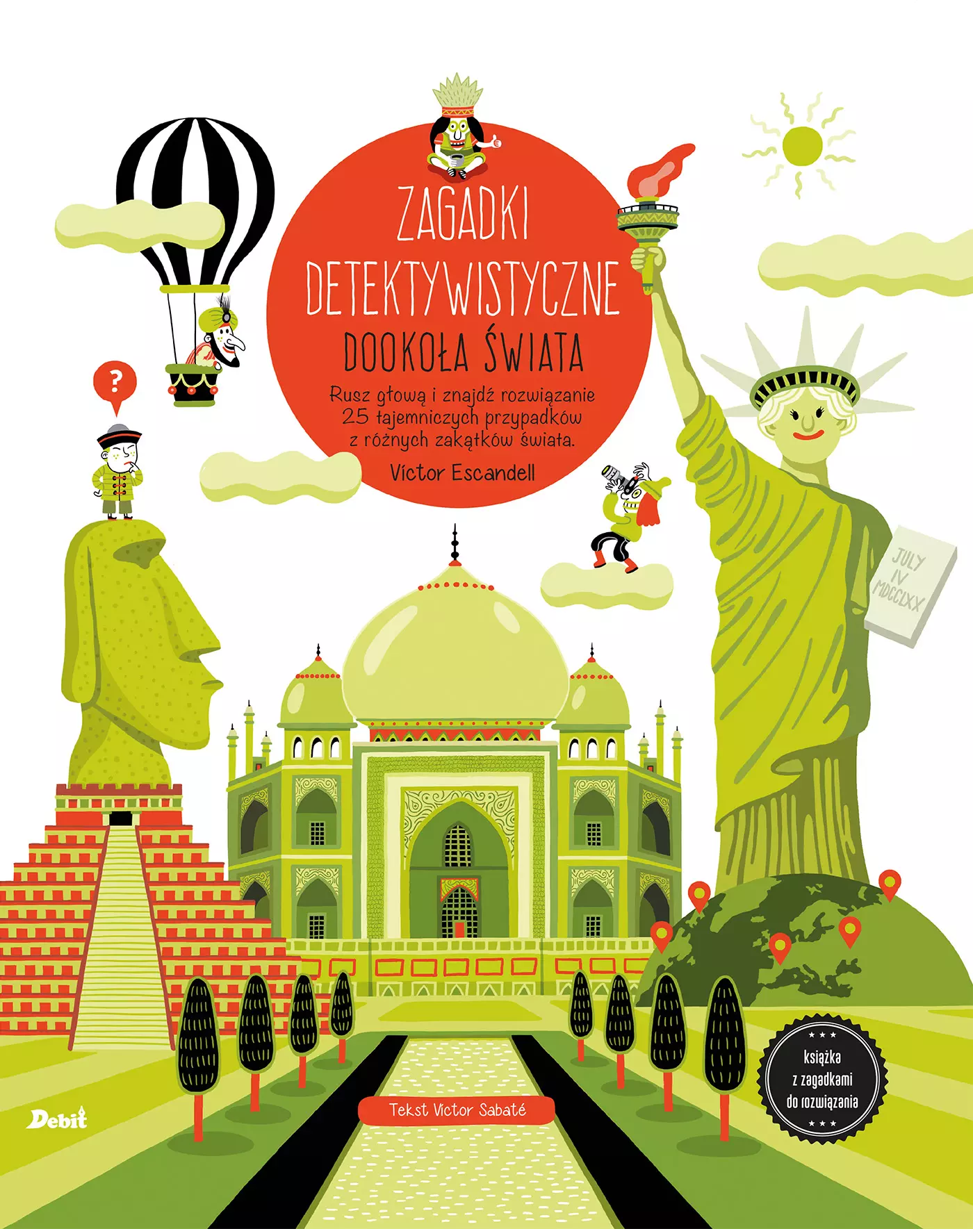 Zagadki detektywistyczne. Dookoła świata - Książki