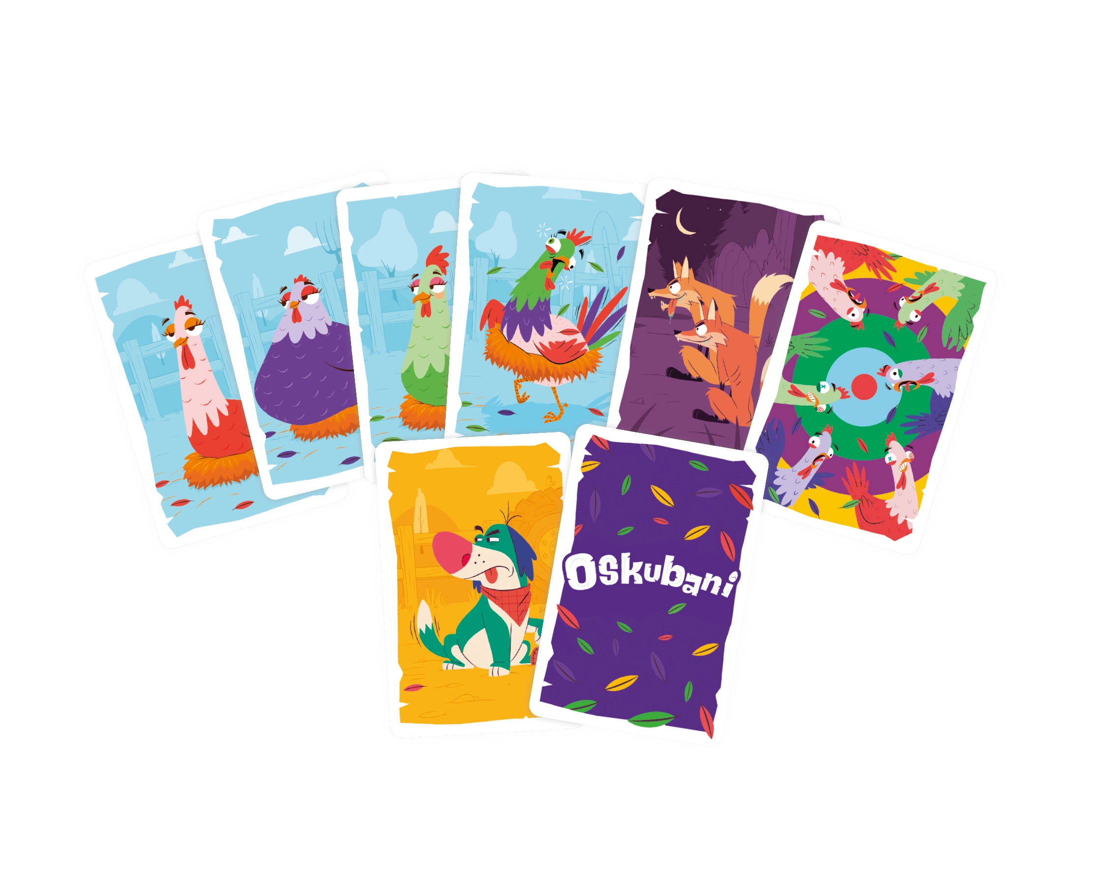 Oskubani. Humorystyczna gra karciana - Gry