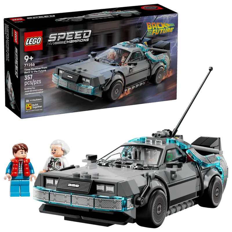LEGO Speed Champions Wehikuł czasu z Powrotu do przyszłości 77256 - Zabawki