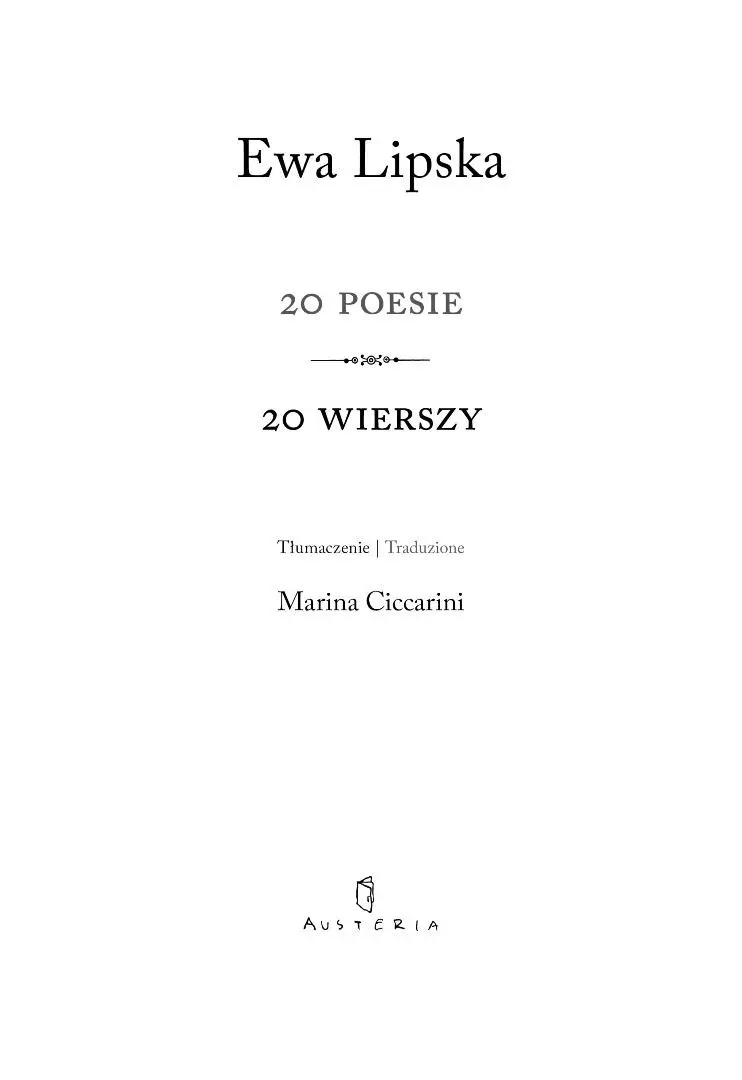 20 poesie. 20 wierszy - Książki