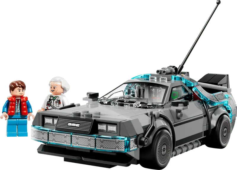 LEGO Speed Champions Wehikuł czasu z Powrotu do przyszłości 77256 - Zabawki
