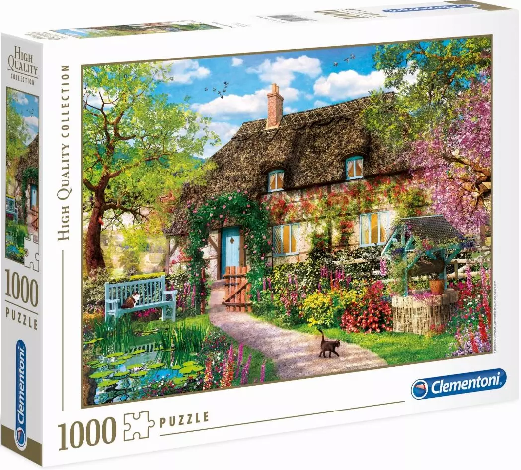 Puzzle 1000 elementów. High Quality Collection. Stara chata - Puzzle