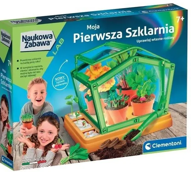 Naukowa zabawa. Moja pierwsza szklarnia - Zabawki