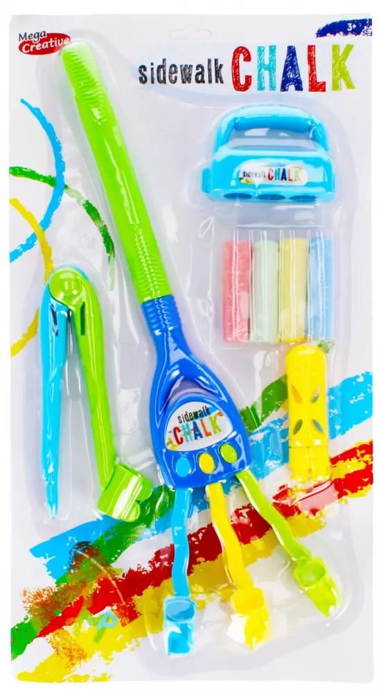 Zestaw kredy do malowania z akcesoriami - Papiernicze i szkolne