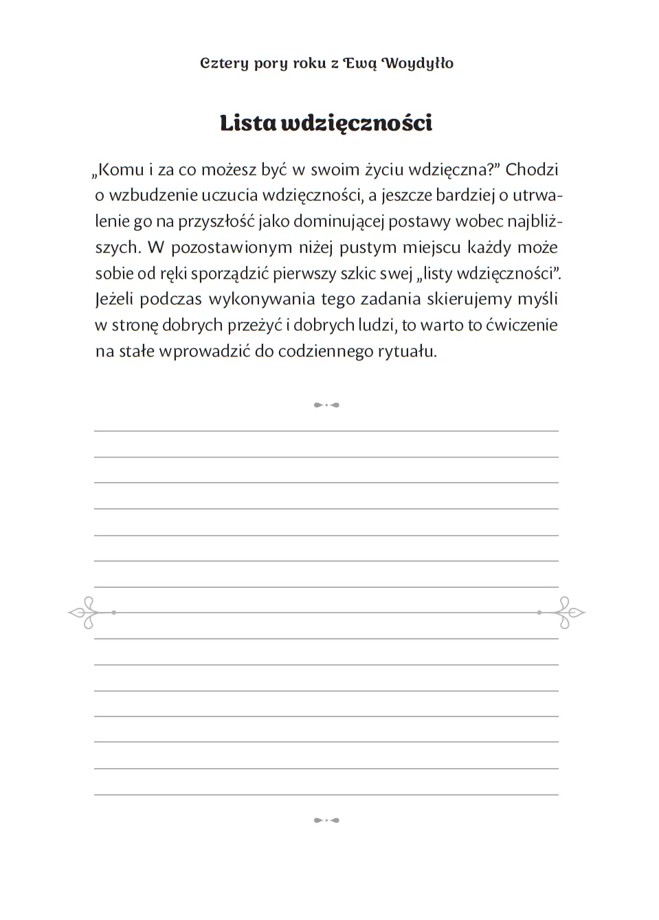 Cztery pory roku z Ewą Woydyłło. Przewodnik po codzienności (barwione brzegi) - Książki