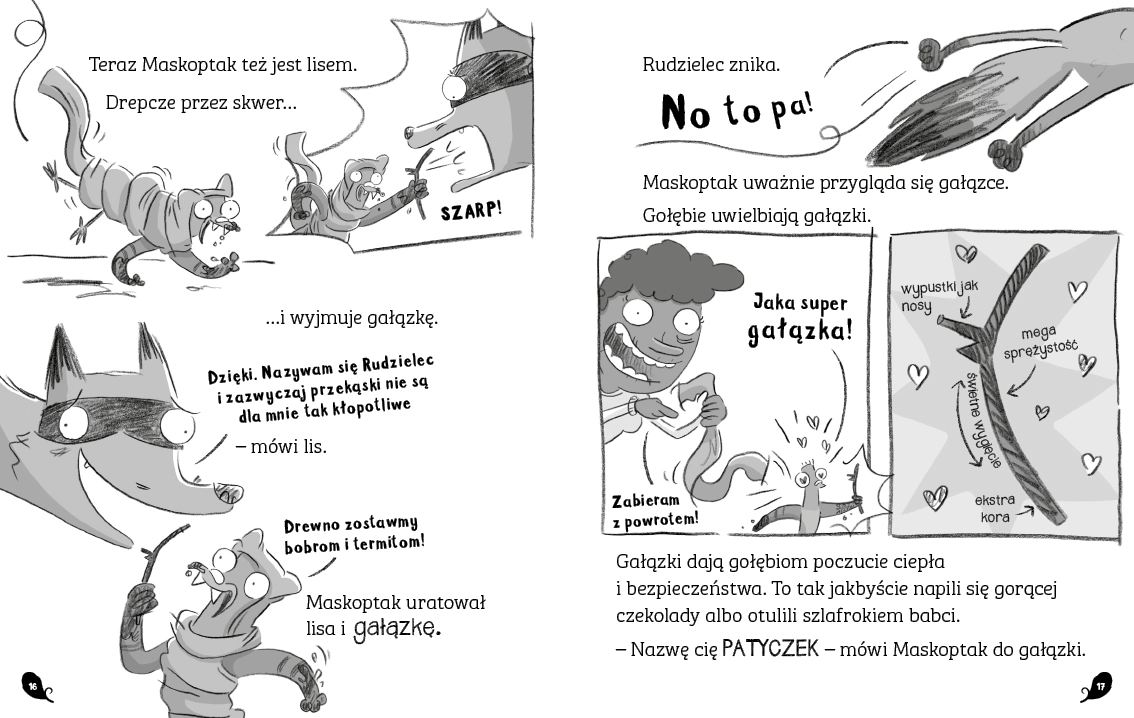 Odlotowe gołębie pożerają niebezpieczeństwo - Książki