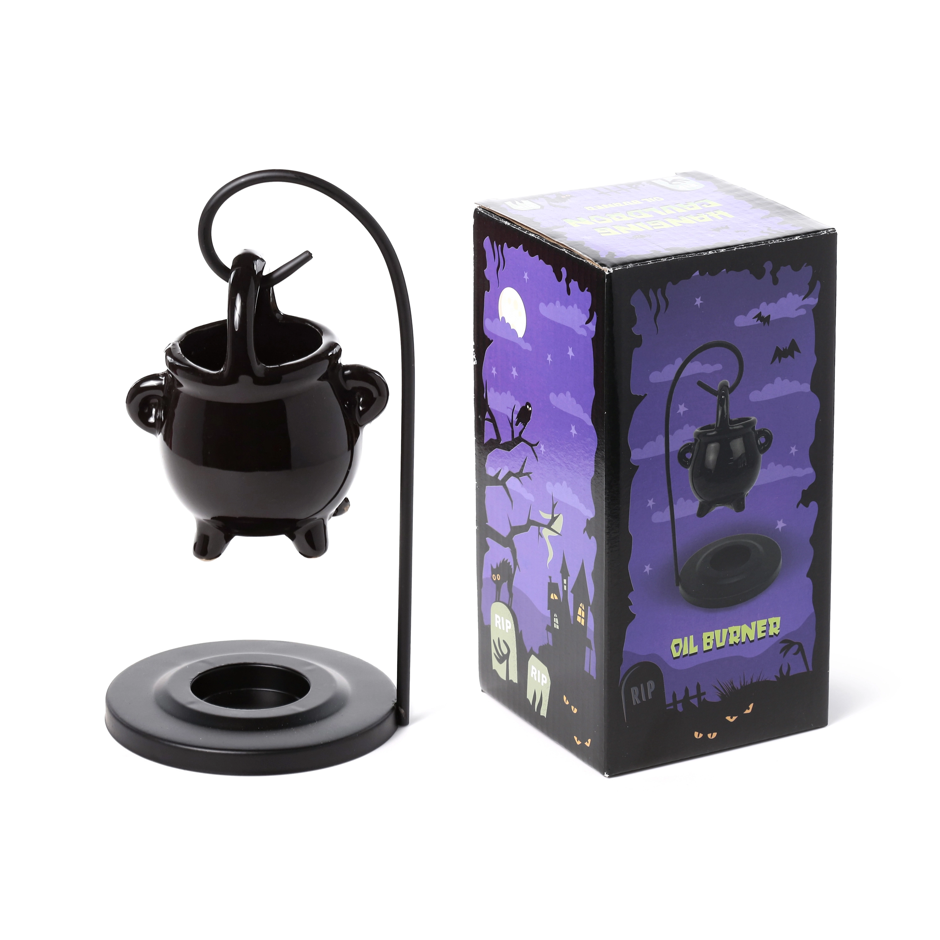 Kominek - podgrzewacz do olejków -wiszący - kociołek ze stojakiem - Mama i dziecko