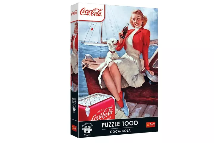 Puzzle 1000 Coca-Cola: Czas na przerwę TREFL