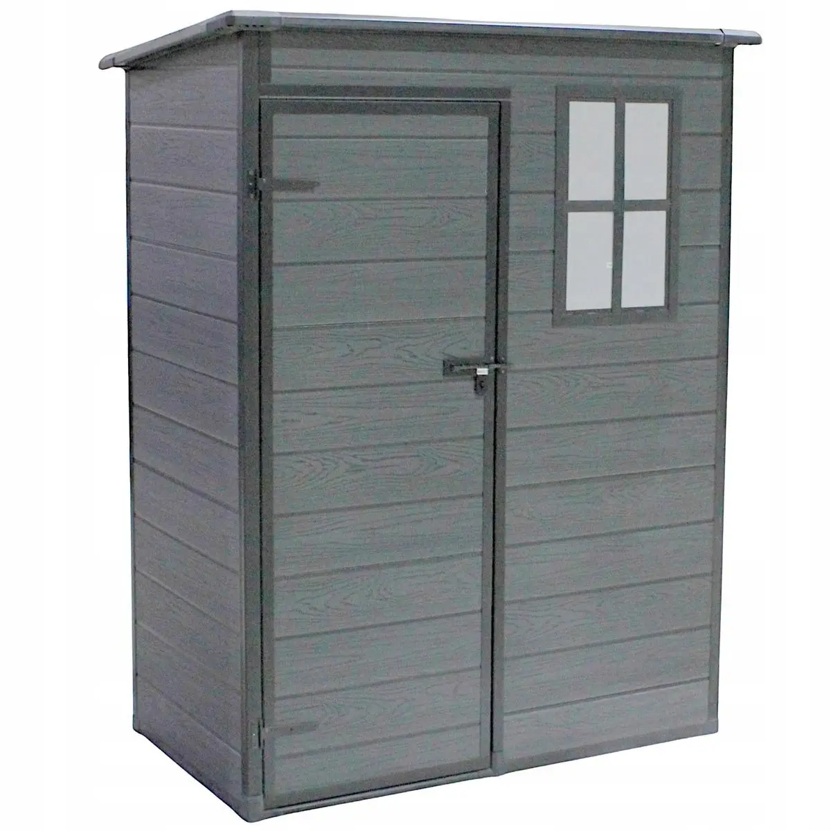 Domek Ogrodowy Narzędziowy PVC 152x91x192,5CM - Elektronika i akcesoria