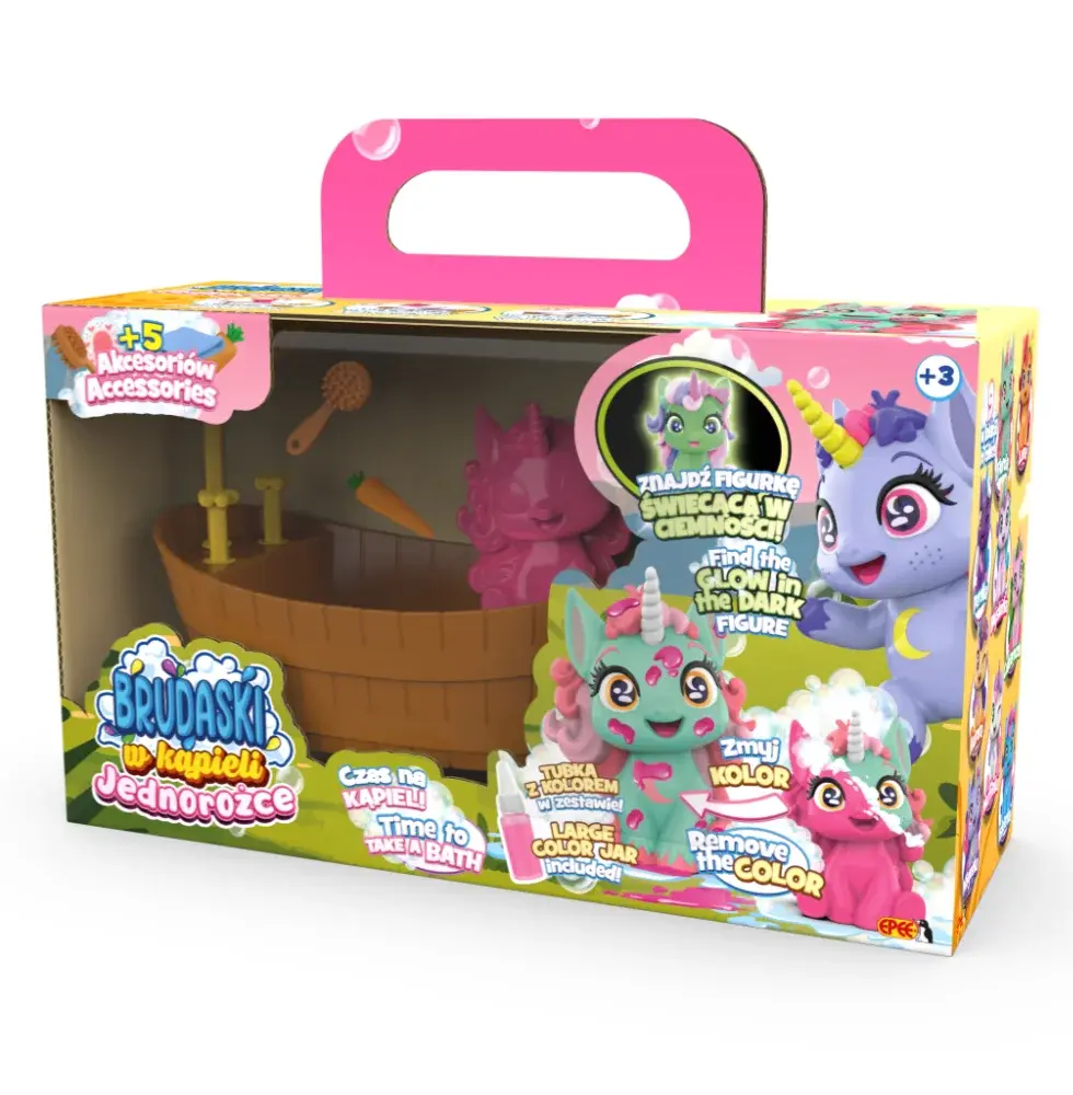 EPEE Migotka Jednorożce zestaw łazienka EP60646 - Zabawki