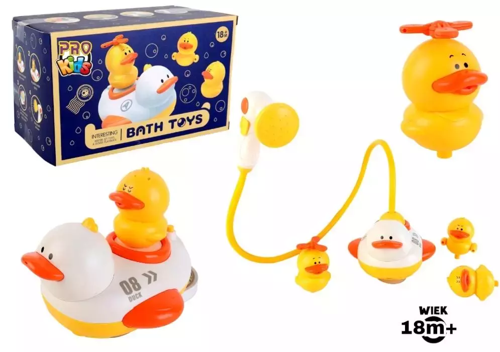 Zabawy kąpielowe kaczka - Zabawki