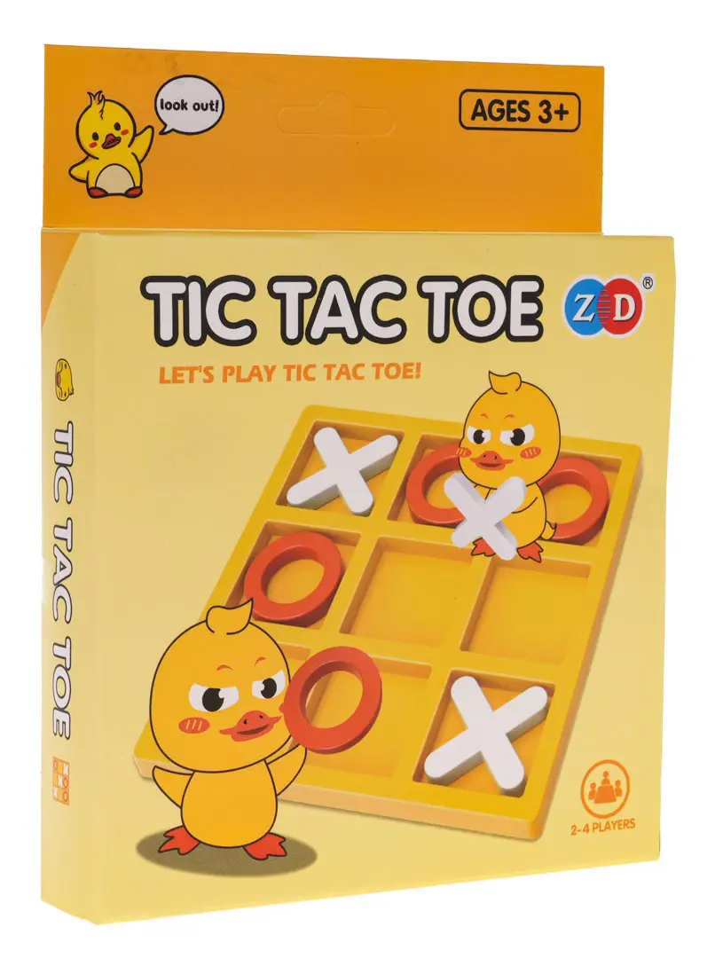 Gra Logiczna Kółko i Krzyżyk MINI  Kaczka - Gry