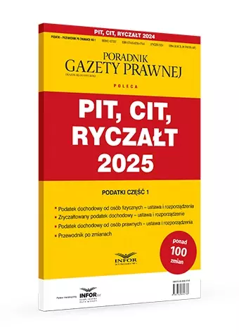 PIT, CIT, Ryczałt 2025