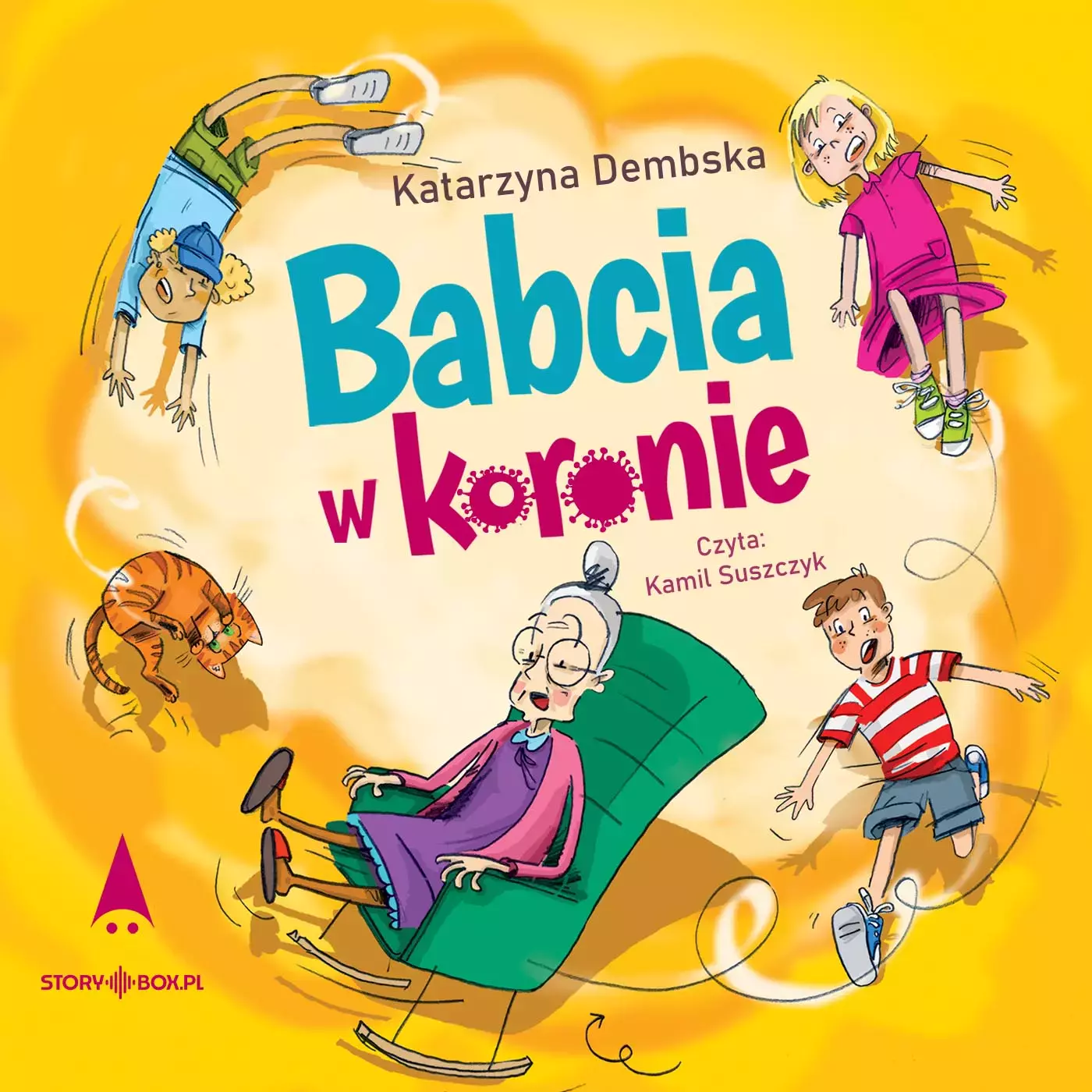 CD MP3 Babcia w koronie - Audiobooki