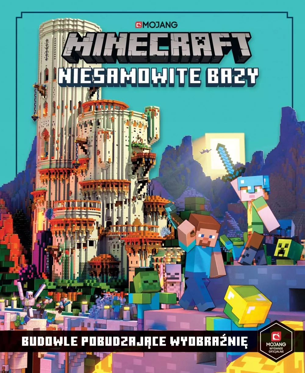 Minecraft. Niesamowite bazy. Budowle pobudzające wyobraźnię - Książki