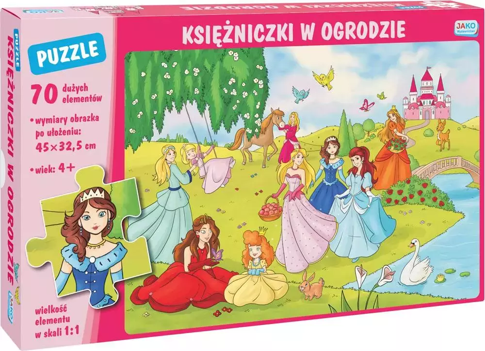 Bluebird 2000 Pezzi Puzzle Per Adulti - "Kolorowe Słonie W Ogrodzie" (Elefanti Colorati In Giardino)