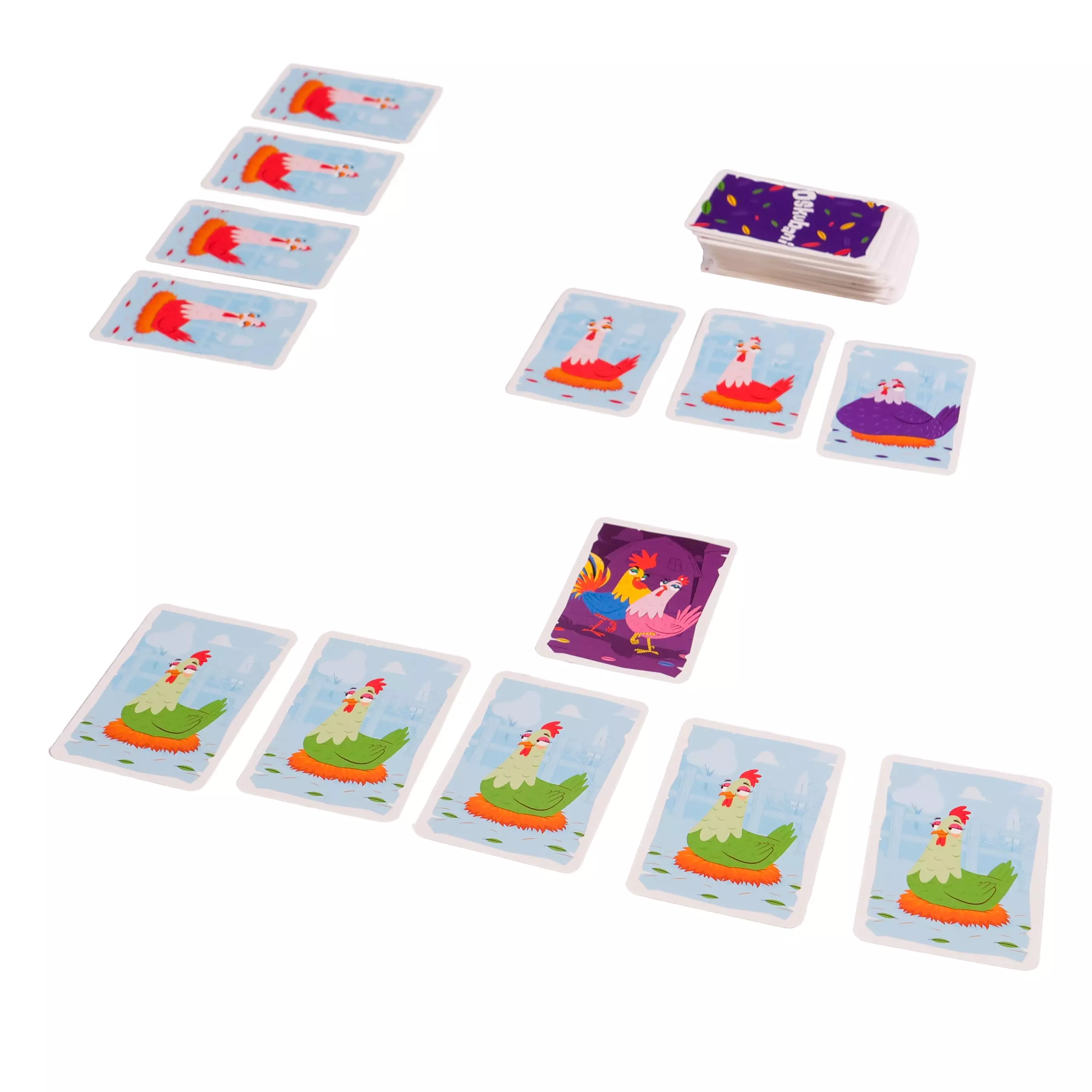 Oskubani. Humorystyczna gra karciana - Gry