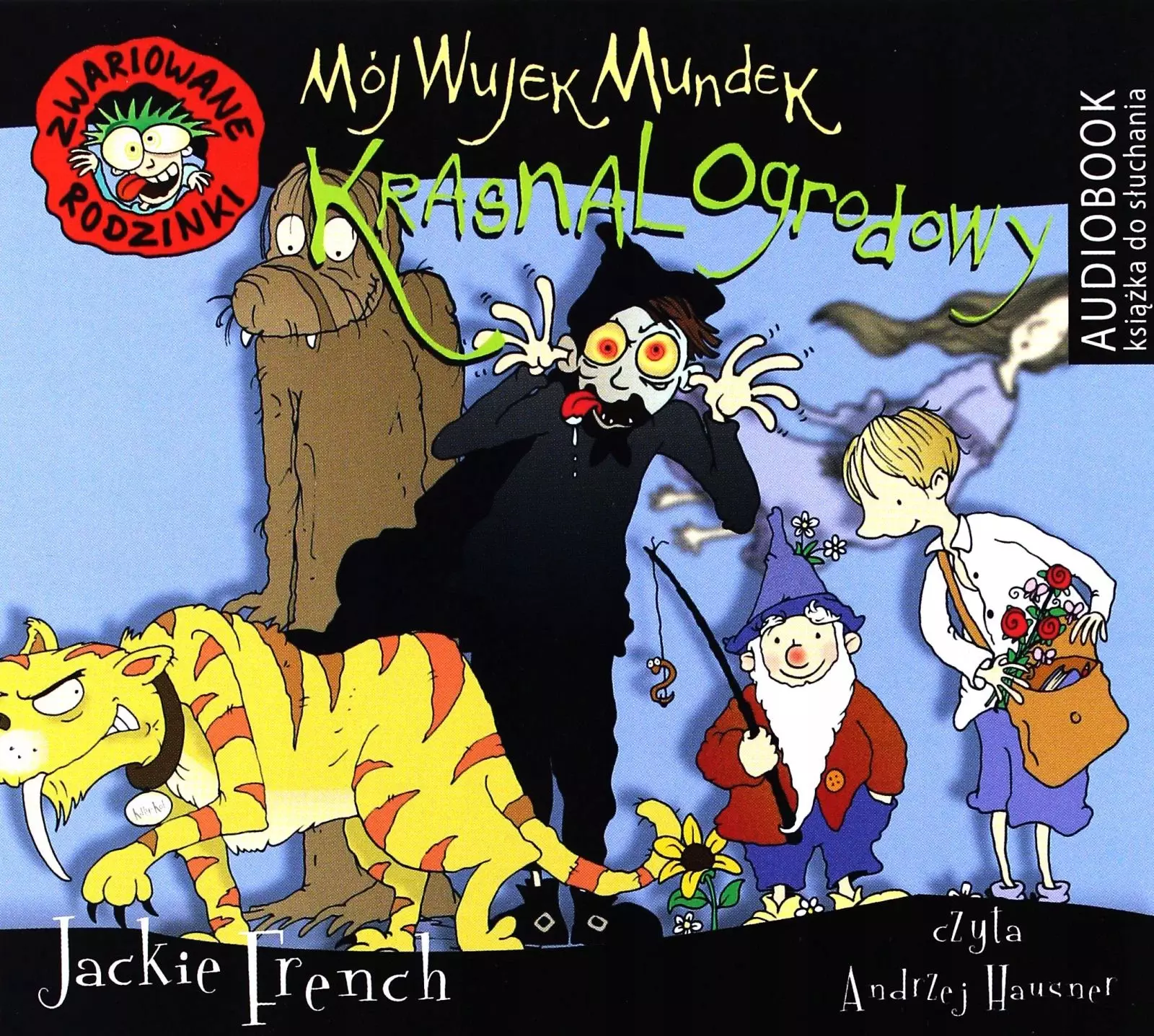 Zwariowane rodzinki. Mój wujek Mundek, krasnal ogrodowy. Audiobook - Audiobooki