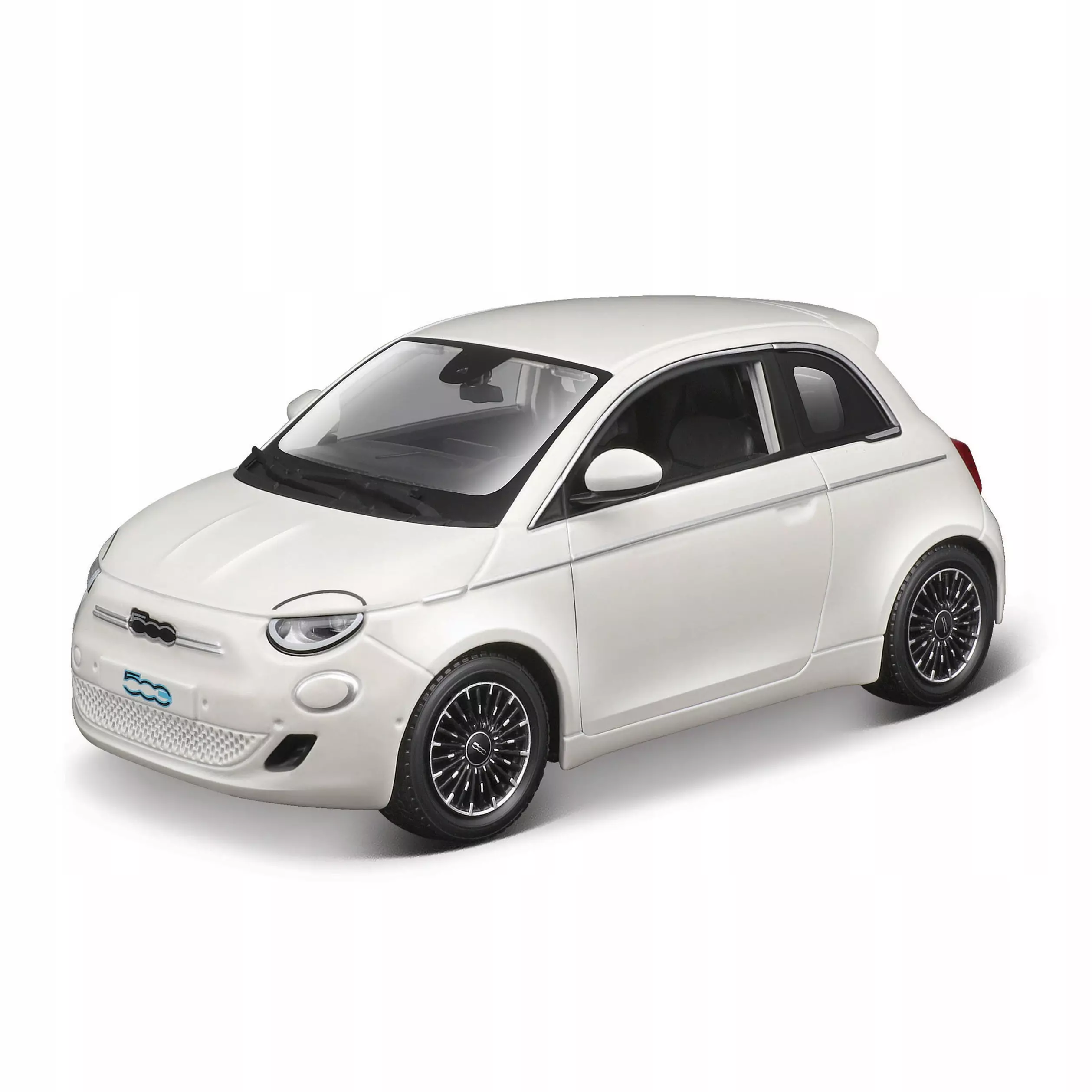 Fiat 500E (2023) 1:24 Bburago 18-21110 ELEKTRYCZNY WŁOSKI SAMOCHÓD