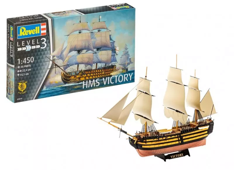 Model do sklejania. HMS Victory, 1:450