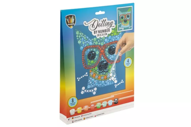 CCG kropkowanie po numer.20x25 150104 02399 - Zabawki