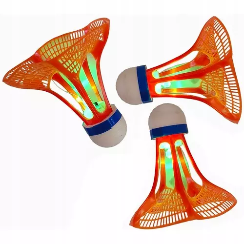 LOTKA BADMINTON AIR SHUTTER LED 3SZT ENERO PRO - Zabawki