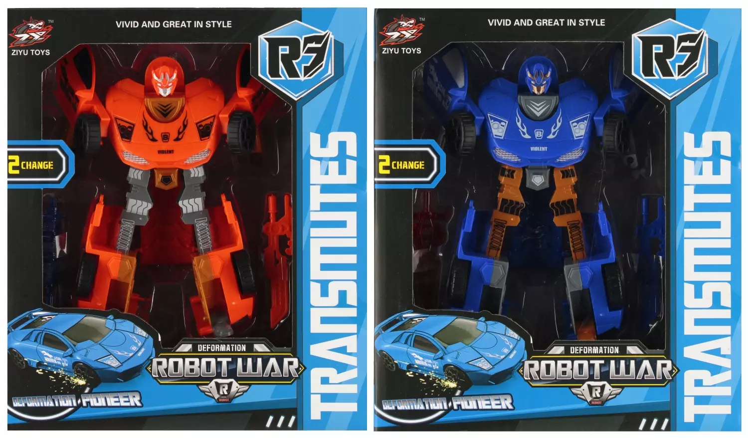 Robot Auto 2w1 Mix Mega Creative 571523 - Zabawki