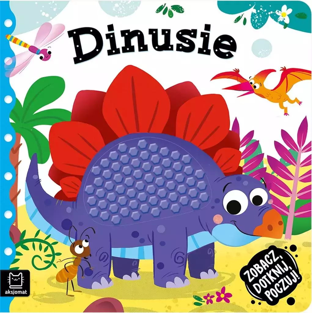 Zobacz, dotknij, poczuj! Dinusie - Książki