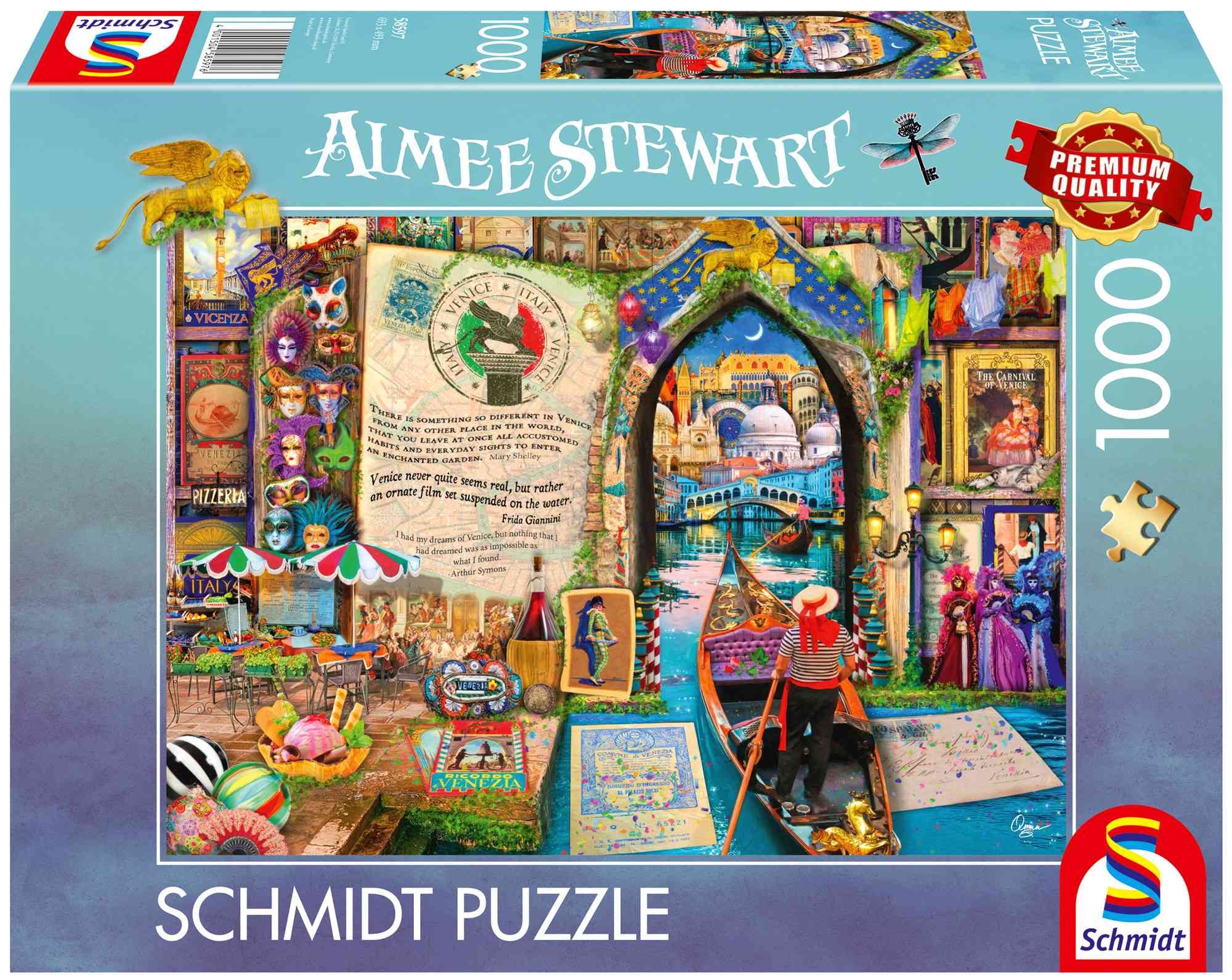 Puzzle 1000 PQ Aimee Stewart Wspomnienia z Wenecji 113650