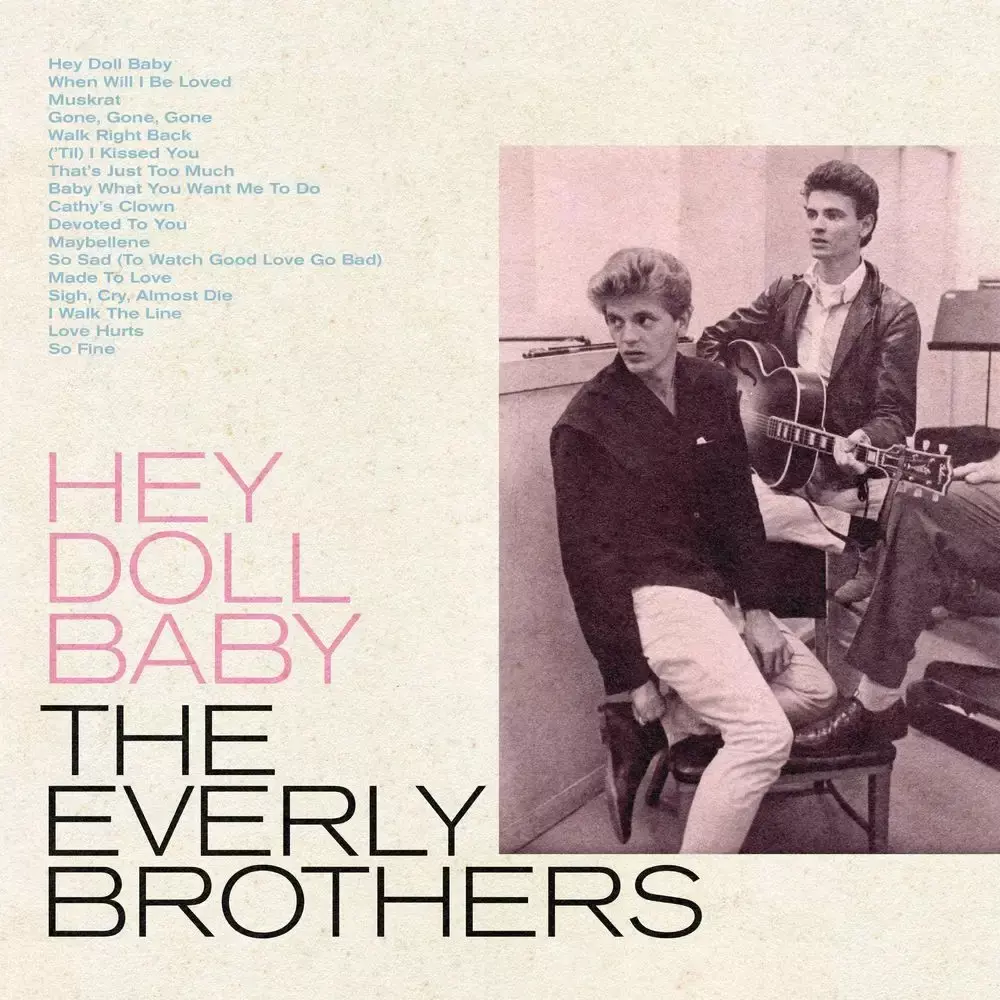 EVERLY BROTHERS, THE - HEY DOLL BABY (BLUE VINYL RSD 2022)), Winyl - Muzyka